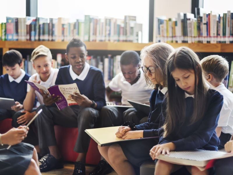 4-3-primary children in libraryresized