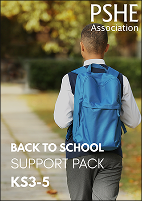 cover of secondary back to school support pack