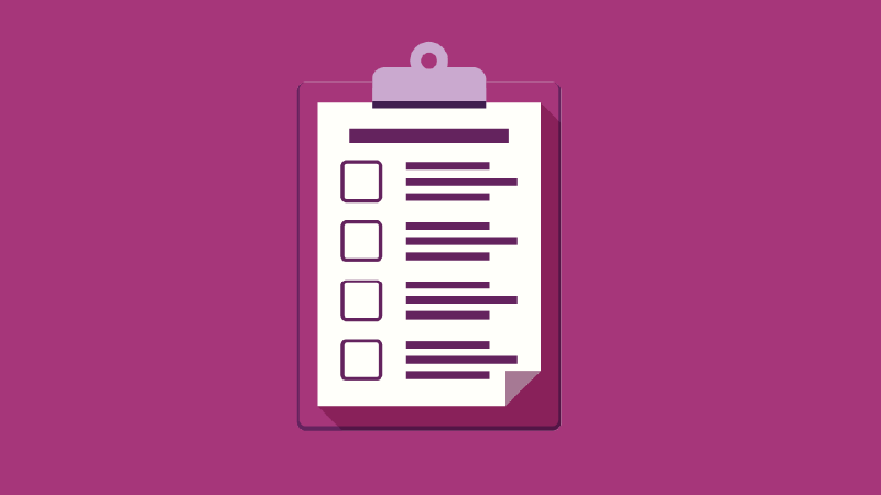 Lesson plan checklist